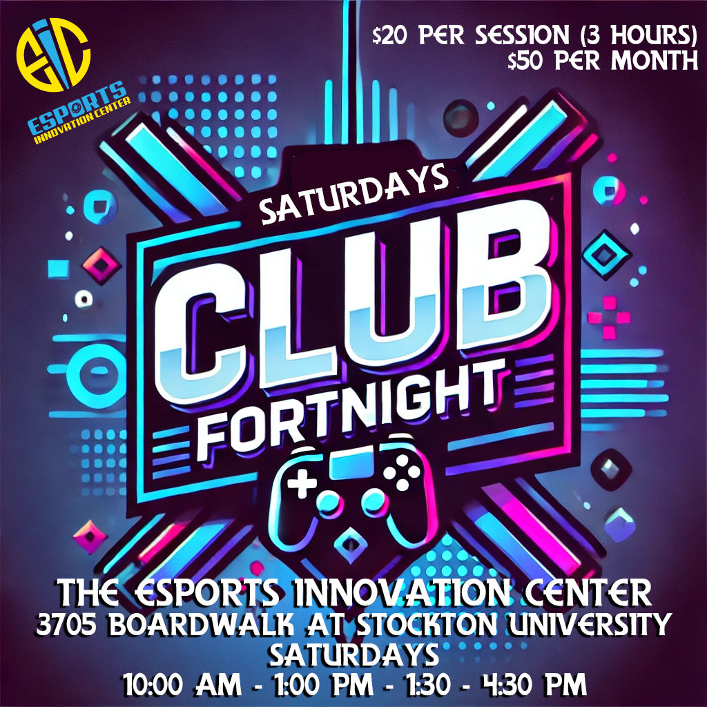 Club Fortnight at the Esports Innovation Center (Monthly Pass)